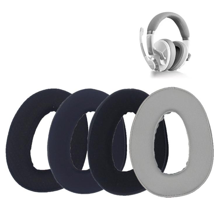 For EPOS H3 / H3 Pro 1pair Headphones Ear Covers Earmuffs, Color: Gray Gel