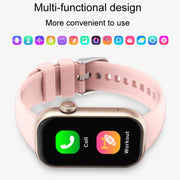 QS50 1.47inch TFT Screen Smart Wristband Support Bluetooth Calling / Oxygen Detection / Sleep Detection / Heart Rate Detection(Gray Green)
