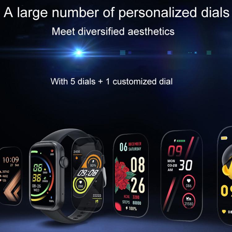 QS50 1.47inch TFT Screen Smart Wristband Support Bluetooth Calling / Oxygen Detection / Sleep Detection / Heart Rate Detection(Pink)