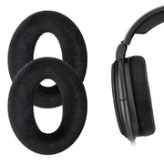 2pcs For Sennheiser HD545 / HD565 / HD580 / HD600 / HD650 Earphone Cover Sponge Earmuffs With Tuning Foam, Material: Protein Leather-Patchwork