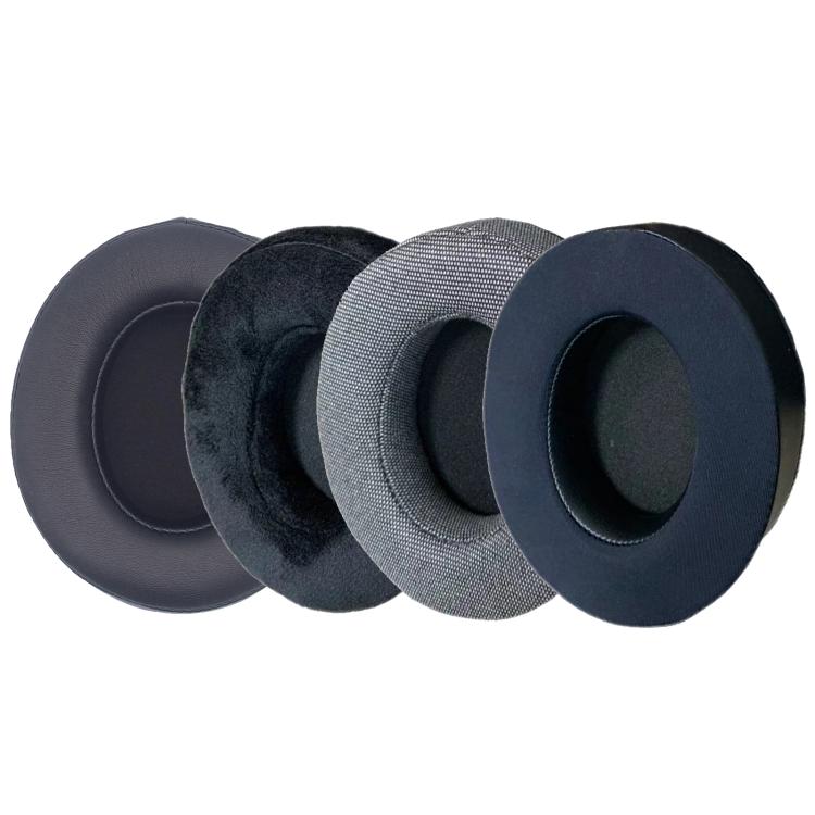 For Philips SHP9500 1pair Headphones Sponge Cover Earmuffs, Color: Black Leather