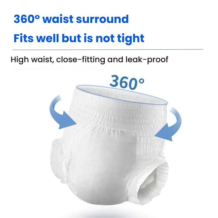 Hexibao Underwear Style Adult Diapers, Size: Thickened XL 40pcs