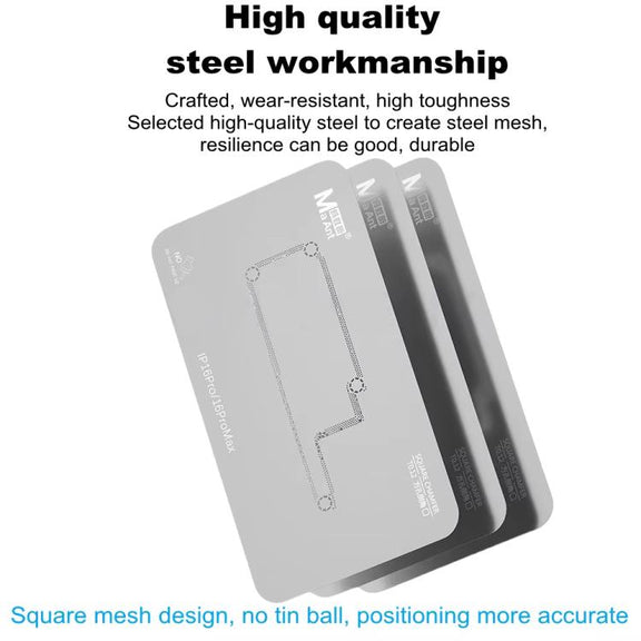 For iPhone 11-16 Series MaAnt M072 19 In 1 Cell Phone Repair Middle Layer Soldering Station With Mid-Level Soldering Mesh