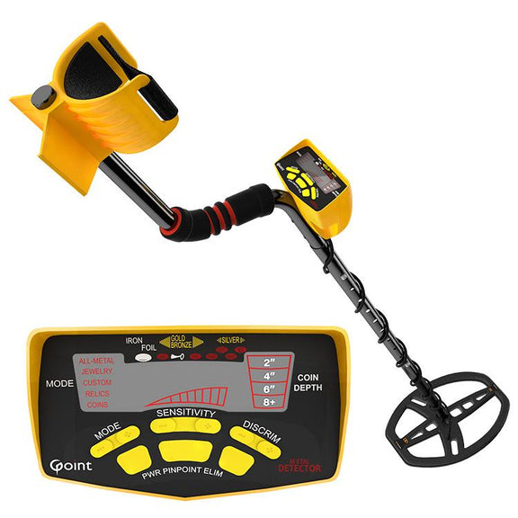 Goint MD6350 Handheld Underground Metal Detector Outdoor Archaeology Water-resistant Treasure Hunting Detector(Without Battery)