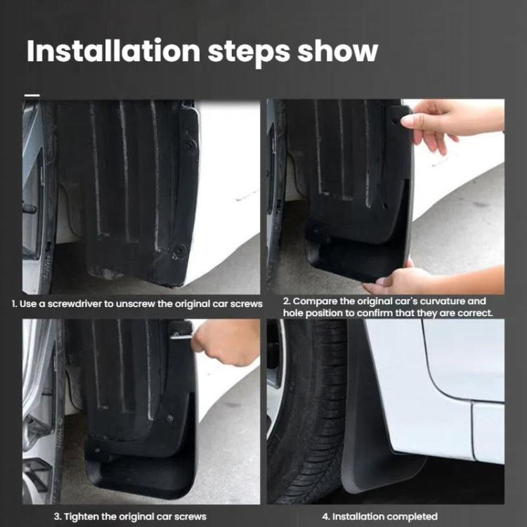 Car Tire Soft Rubber Mudguard For BMW MINI Clubman 2022