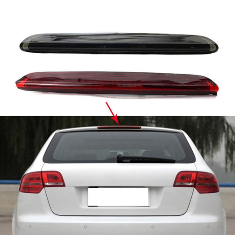 For Audi A3 8P RS3 2004-2012 Hatchback High Mounted Brake Light LED Third Brake Stop Lamp OE 8P4945097C(Black)