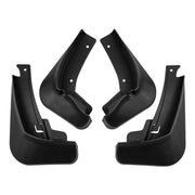 For 2023 Nissan Qashqai Car Tire Soft Rubber Mudguard(Black)