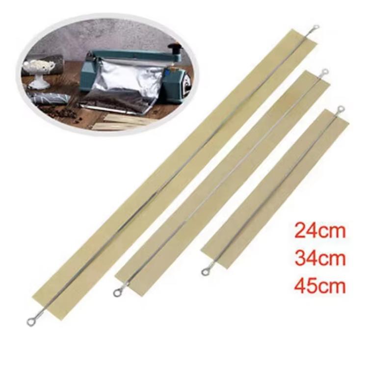 5pcs /Pack Impulse Sealer Spare Repair Parts Heat Seal Strips Replacement 200mm