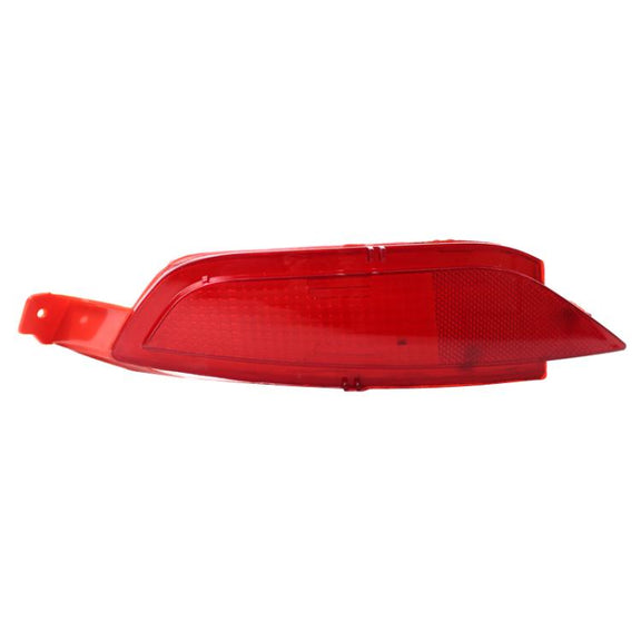 For Ford Fiesta 2009-2015 Hatchback Rear Bumper Fog Lights Tail Lamp Reflector OE 8A6115500AB, Style: Red Right