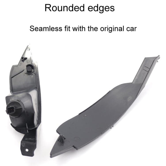 For Ford Fiesta 2009-2015 Hatchback Rear Bumper Fog Lights Tail Lamp Reflector OE 8A6115500AB, Style: Gray Left