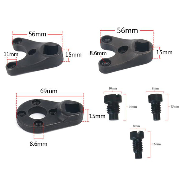 Outboard Trim Tilt Pin Wrench Tool Set For Yamaha Suzuki MT0004 MT0006 MT0009