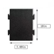 4pcs /Pack Microwave Filter Cotton For KitchenAid KMLS311HBL/ Whirlpool YKMLS311 YWML55011, WML75011