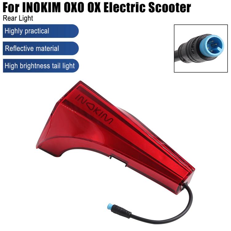 X1666 For INOKIM OXO OX Electrical Scooter LED Tail Decorative Light Safety Warning Lamp Replacement Parts