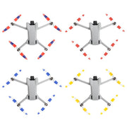 For DJI Mini 3 Drone 8pcs /Set 6030F Propeller Blades Low Noise Wings With Screwdrivers, Color: Tricolor