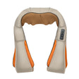 Car Household Massage Shawl Heated Shoulder And Cervical Massager US Plug(Beige+Orange) - free shipping - PMC TechLife - Order now!