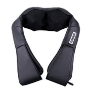 Car Household Massage Shawl Heated Shoulder And Cervical Massager UK Plug(Black)