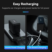 For Insta360 X4 TELESIN Battery Charger Dual Battery Storage Charging Case