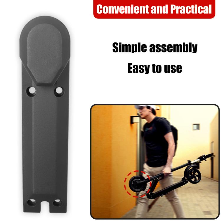 2pcs /Pack Front Wheel Cover For Kugoo 8 Inch Electric Scooter(Black)