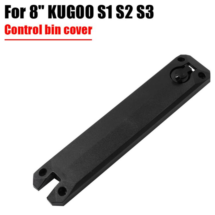 For 8-Inch Kugoo S1 / S2 / S3 Control Bin Cover Scooter Replacement Parts(Black)