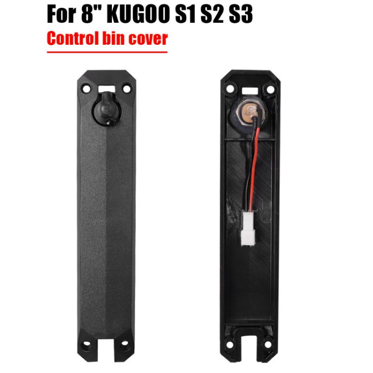 For 8-Inch Kugoo S1 / S2 / S3 Control Bin Cover Scooter Replacement Parts(Black)