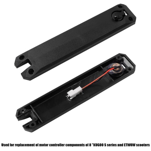 For 8-Inch Kugoo S1 / S2 / S3 Control Bin Cover Scooter Replacement Parts(Black)