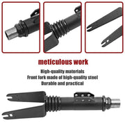 For 8-Inch Kugoo S1/S2/S3 Scooters Front Fork Assembly Replacement Suspension Part(Black)