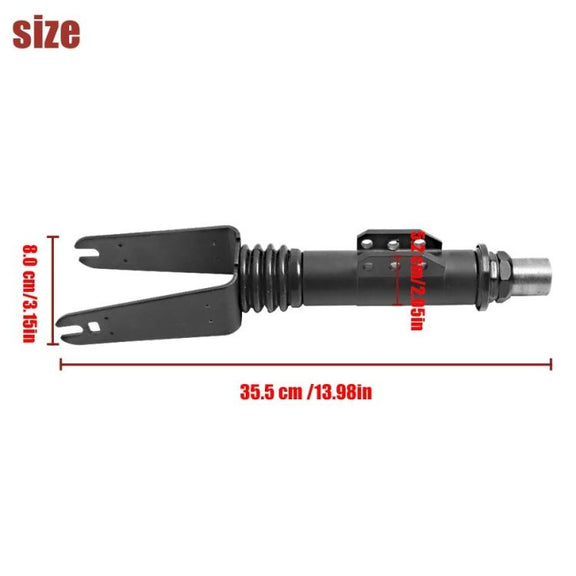 For 8-Inch Kugoo S1/S2/S3 Scooters Front Fork Assembly Replacement Suspension Part(Black)