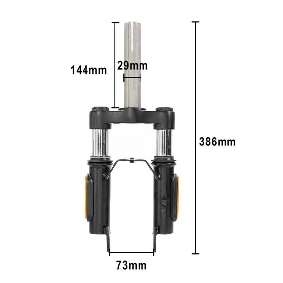 Suspension Front Fork for Xiaomi M365 Pro/Pro 2/1S Scooters Shock Absorber Replacement(Black)