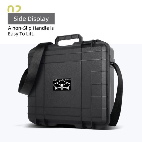 For DJI Mavic 4 Pro Creator Combo RC Pro 2 Explosion-Proof Case Storage Box Suitcase With Shoulder Strap(Colorful Pattern)
