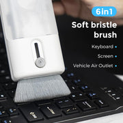 AhaStyle WG93 6 In 1 Earphone Phone Keyboard Multi-Functional Cleaning Tools