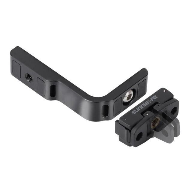 For Insta360 X5 / X4 Sunnylife X4-ZJ826 L-shape Conversion Bracket Magnetic Adaptor Expansion Accessory(Black)