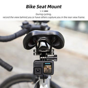 Sunnylife ZJ942 Sports Camera Bike Seat Mount Cycling Bracket(Red)