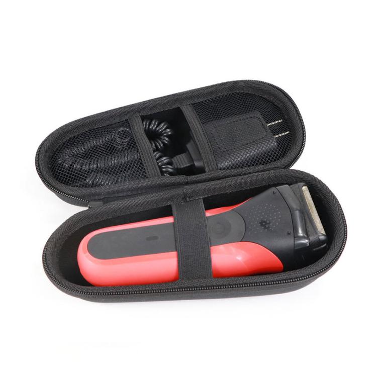For Braun All Series Shaver Travel Case Shockproof, Anti-Crush Protective Storage Bag(Red)