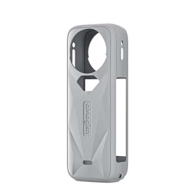 aMagisn Body Case For Insta360 X5 Action Camera Protective Accessories Gray