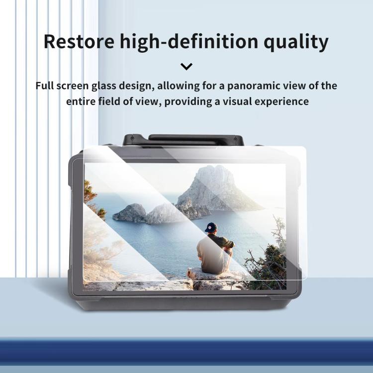 For DJI RC Pro 2 Remote Controller CQT Tempered Glass Screen Protector 2pcs /Pack