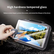 For DJI RC Pro 2 Remote Controller CQT Tempered Glass Screen Protector 2pcs /Pack