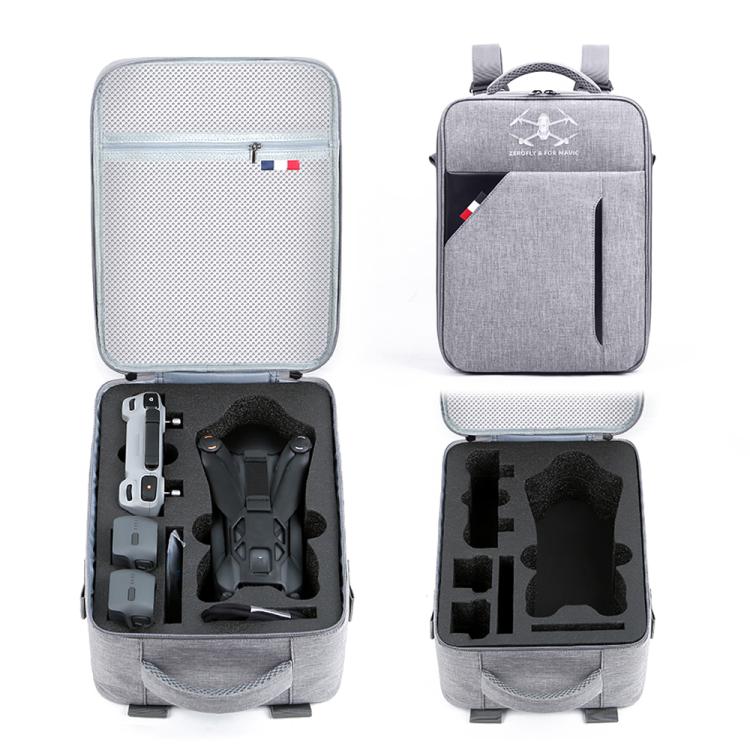 For DJI Mavic 4 Pro / RC 2 Backpack Shoulder Bag EVA Carrying Case(Gray)