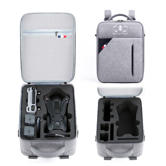 For DJI Mavic 4 Pro / RC 2 Backpack Shoulder Bag EVA Carrying Case(Gray)