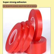 5rolls 0.2mm Thick Acrylic Polyester PET Double Sided Adhesive Tape, 10m/roll, Width: 5mm