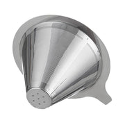 304 Stainless Steel Coffee Filter Reusable Mesh for Pour Over/Drip Coffee Maker, Spec:  4-6 Cups