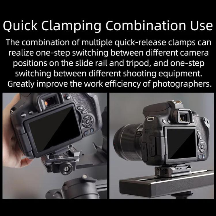 XILETU XQ-1 Arca Quick Release Adapter Gimbal Stabilizer Tripod Sports Quick Release Plate Stand