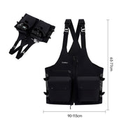 Cwatcun D192 Multifunctional Vest Outdoor Lightweight Comfortable Camera Bag