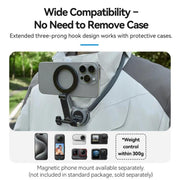 TELESIN Action Camera Neck Holder SE2.0 POV Perspective Bracket With Adjustable Chest Strap(Black)
