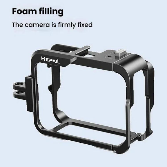 For Insta360 Ace Pro HEPAIL AC-26 Metal Rabbit Cage Camera Frame Accessories