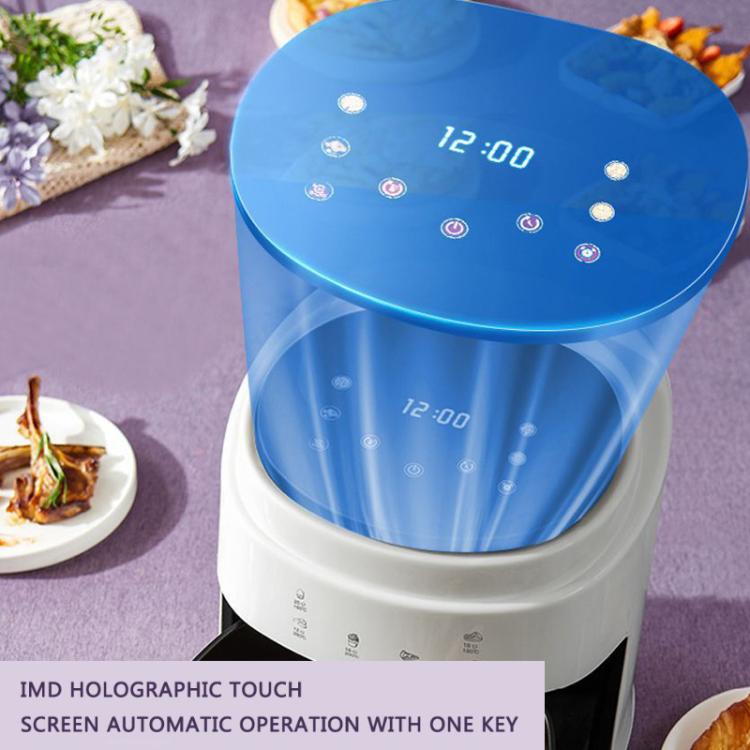 8L Air Fryer Household Multi-Function Large Capacity Oil-Free Electric Fryer, Color: White US Plug