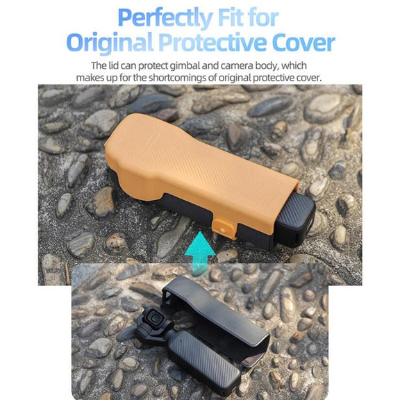 For DJI Osmo Pocket 3 Sunnylife OP3-K990 Protective Cover Body Filter Storage Top Cover Protective Case(Blue)