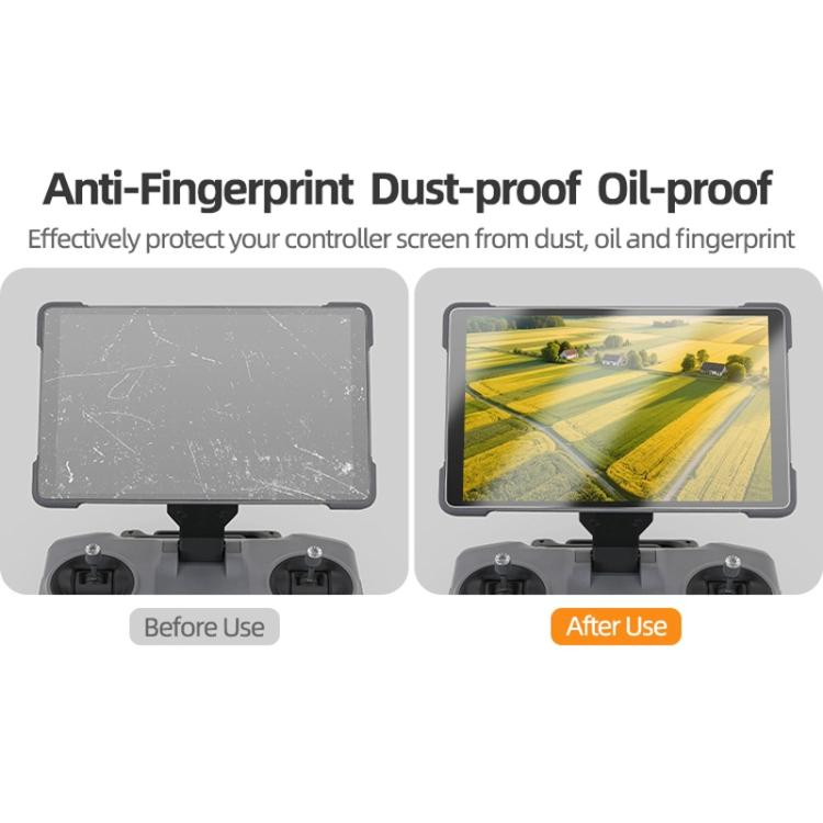 Sunnylife BHM02 2pcs For DJI RC PRO 2 / Mavic 4 Pro Tempered Glass Screen Protector Explosion-proof Protective Film