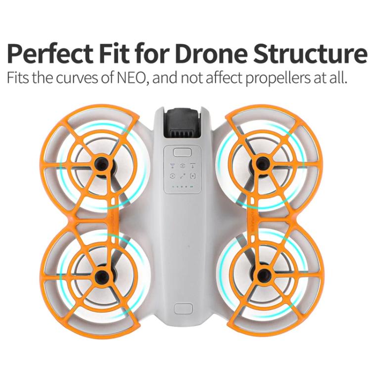 For DJI NEO Sunnylife NE-KC863 Paddle Blade Protective Cover Anti-Collision Ring(Black)