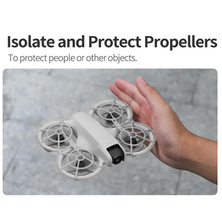 For DJI NEO Sunnylife NE-KC863 Paddle Blade Protective Cover Anti-Collision Ring(Gray)