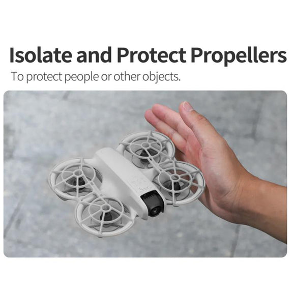 For DJI NEO Sunnylife NE-KC863 Paddle Blade Protective Cover Anti-Collision Ring(Gray)